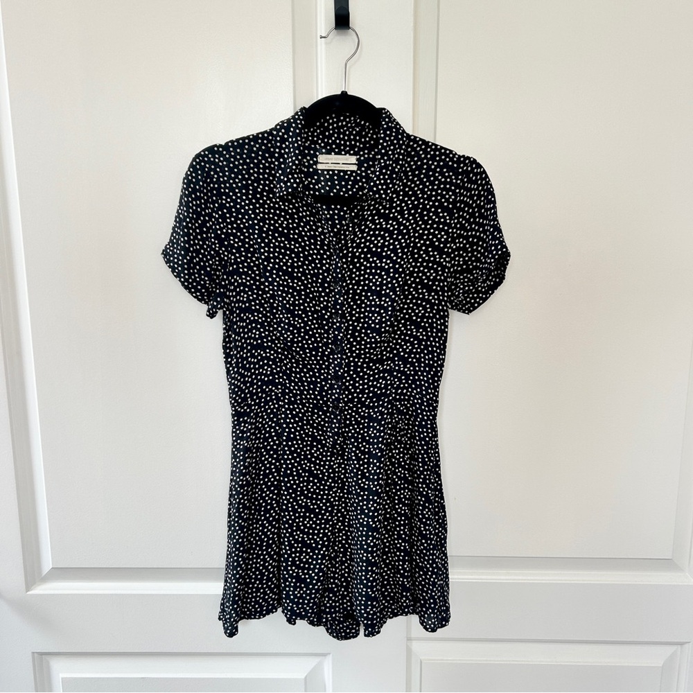 Urban Outfitters Bellina Button-Down Shirt Romper — Size 4